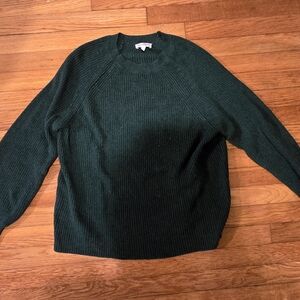 Jessica Simpson Forest Green Crew Neck Sweater